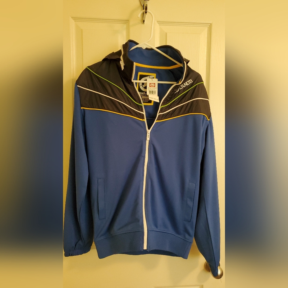 ECKO UNLTD. - Jacket M Sports Blue Shirt With Hood
